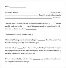 Rental Agreement Template Free Top Form Templates Free