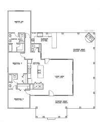 House Plan Vacation Cabin Empty