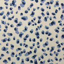 ballard designs mira blue leopard spots