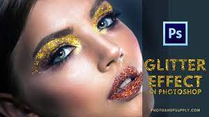 glitter effect in photo digital