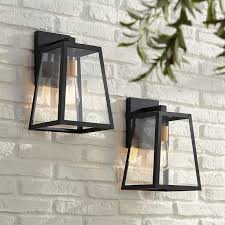Gold Outdoor Wall Lights Set Of 2
