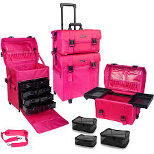 rolling trolley cosmetic case
