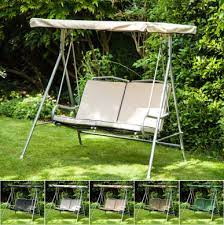 3 Seater Garden Swing Seat With