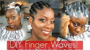 How do you get a finger wave hairstyle? Classy Finger Waves Mold N Go Short Hair Tutorial Youtube
