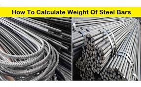 how to calculate weight of steel bars