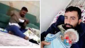 Gaziantep'te bebeğini öldüresiye döven cani babanın fotoğrafları ortaya  çıktı!