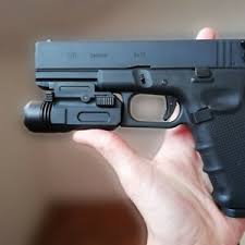 Tactical Gun Flashlight Handgun Torch Light For Glock 17 19 18c Pistol Ebay