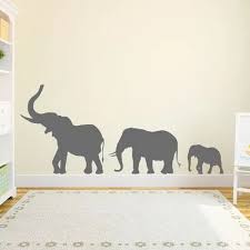 Acrylic Rectangle Elephant Wall Graphics