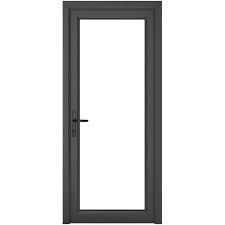 Crystal Upvc Single Door Full Glass