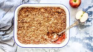 healthy apple crumble so good it will