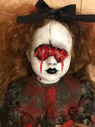 eyes vire creepy horror doll art