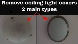 how to remove ceiling light cover 2