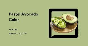 Pastel Avocado Color Hex Code Is B1c086