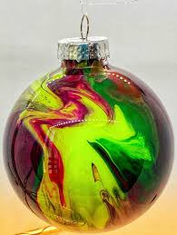 Glass Ornament Made With