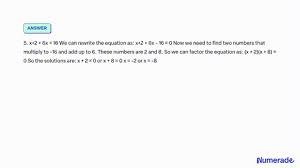 Algebra Cr 18 19 Solving