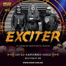 Exciter se presentará en el México Metal Fest VII ::.. | #RadioTRock # noticias #news #Musica