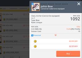 Maplestory M Best Equipment For Wind Archer And Bow Master
