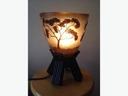 Worldwide shipping of unique lighting. Table Lamp Light Switch African Style Tree Brown Bowl Wolverhampton Sandwell