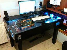 See more ideas about gaming desk, gaming room setup, game room design. Custom Gaming Desk Google Search Diy Computer Desk Custom Gaming Desk Custom Computer Desk