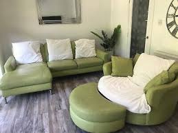 dfs leather corner sofa cuddle chair