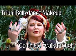 ats tribal bellydance makeup tutorial