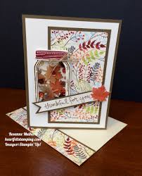 What's more, place cards provide you with a chance to get really personal with each. Stampin Up Jar Of Love Thank You Thanksgiving Card Ideas Rosanne Mulhern Heartfelt Stamping