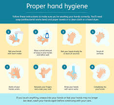 infection control hand washing