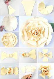 giant paper rose tutorial majesty