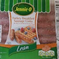 jennie o turkey breakfast sausage links