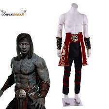 Mortal Kombat Liu Kang Cosplay Costume Pants Outfit Game Liu Kang Cosplay  Adult Costume Game Suit - AliExpress