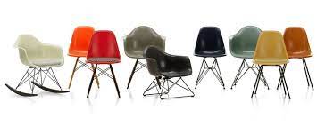 vitra eames fiberglass chairs