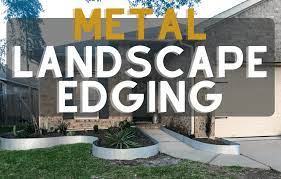 Install Metal Landscape Edging