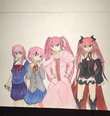 It gives off warm and sweet vibes. Favorite Pink Haired Girls Fanart Anime