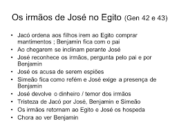 Resultado de imagem para a vida de josé do egito