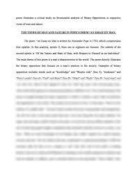 A guide to writing the literary analysis essay An essay on man epistle summary Dissertation help co uk review Summary of  Epistle I from
