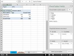 134 How To Make Pivot Table From Multiple Worksheets