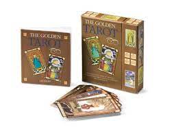 The cards' numbers are at the top and suits at the bottom, with a plain white 5/8 inch border. The Golden Tarot By Liz Dean Paperback Barnes Noble