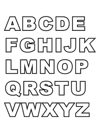 Free printable alphabet letters coloring pages one word of warning is not to allow the child have too many phrases in a row. Free Printable Abc Coloring Pages For Kids