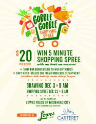 Do you need an online donation form and don't know where to start? Shopping Spree Raffle Carteret Community College