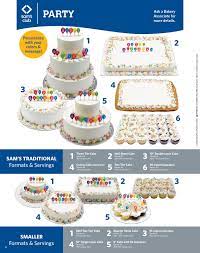 Birthday cakes from this line are the perfect way to mark the occasion. Sam S Club Cake Book 2021 11