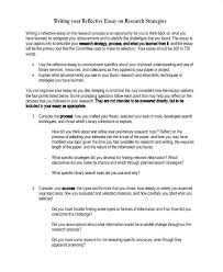 Writing Essay Format Reflective Essay Format Example Reflective