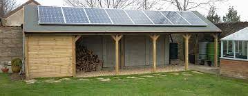 how to add solar power to your shed or