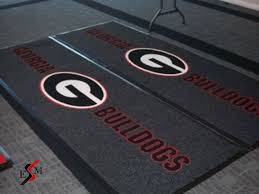 custom logo rugs athletic sports mats