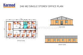 prefabricated office plans portable