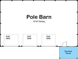 Garage Plan With Pole Barn Construction