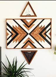 Wood Wall Art Diy Aztec Wall Art