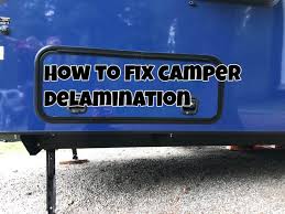 Best product available 1/8 x 3/4 putty style tape traditionally used to bed windows, doors, corner trims, lights, etc. 10 Steps To Fix Camper Delamination The Savvy Campers