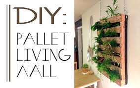 The Brew Diy Pallet Living Wall