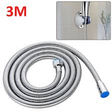 3m shower pipe flexible stainless steel
