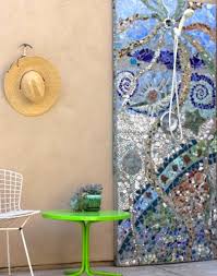 Outdoor Wall Decor Mosaic Art